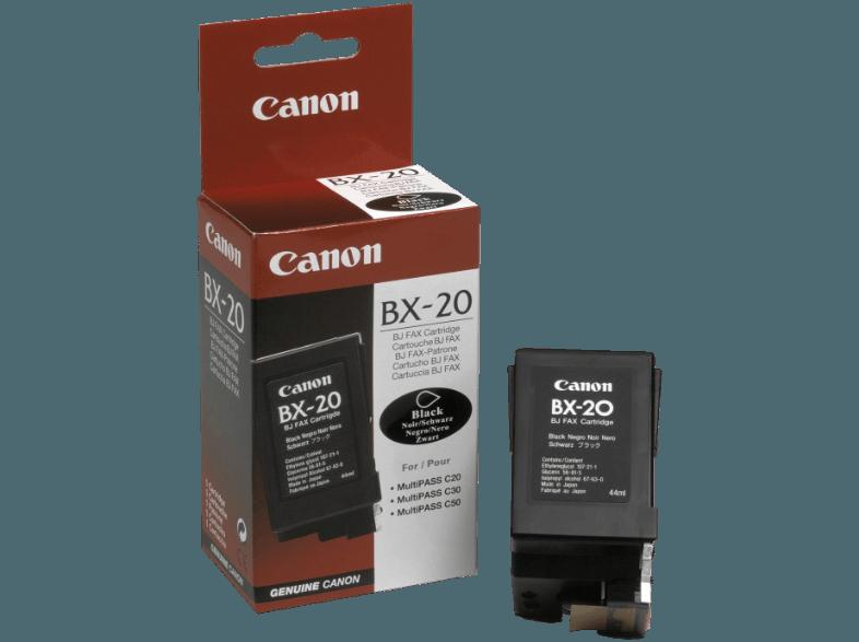 CANON BX-20 0896A002 Tintenkartusche Schwarz, CANON, BX-20, 0896A002, Tintenkartusche, Schwarz