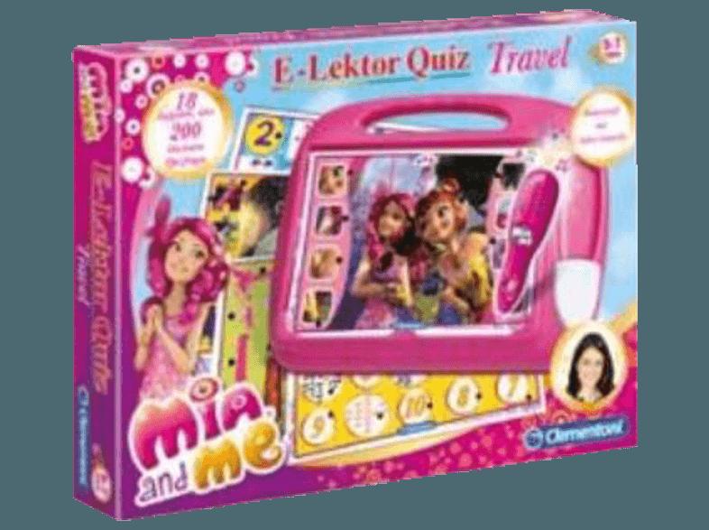 CLEMENTONI 69181.4 Mia&Me E-Lektor Quiz Reiseset Pink