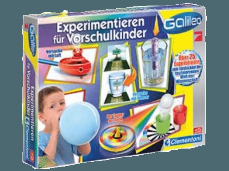 CLEMENTONI 69252.1 Galileo Experimentieren für Vorschulkinder Mehrfarbig