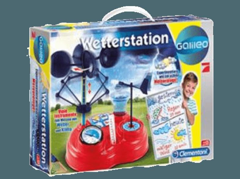 CLEMENTONI 69321 Galileo Wetterstation Rot, Schwarz, CLEMENTONI, 69321, Galileo, Wetterstation, Rot, Schwarz