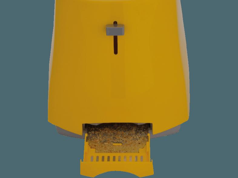 CLOER 3317-2 Toaster Gelb (825 Watt, Schlitze: 2), CLOER, 3317-2, Toaster, Gelb, 825, Watt, Schlitze:, 2,
