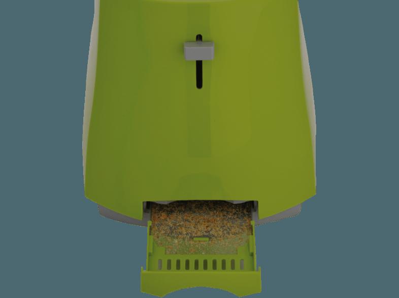 CLOER 3317-4 Toaster Grün (825 Watt, Schlitze: 2)