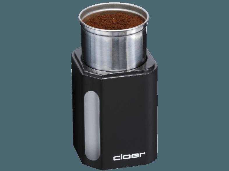 CLOER 7589 Kaffeemühle Schwarz (200 Watt, Schlagmesser)