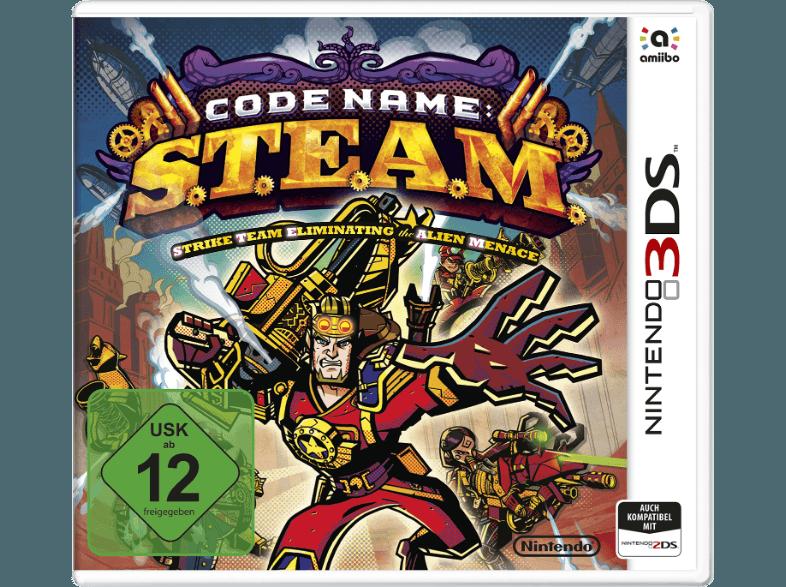 Code Name: S.T.E.A.M. [Nintendo 3DS], Code, Name:, S.T.E.A.M., Nintendo, 3DS,