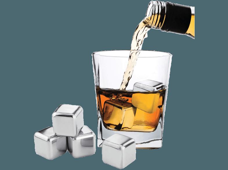 CONTENTO 646075 Ice Cubes 4-tlg. Eiswürfelform