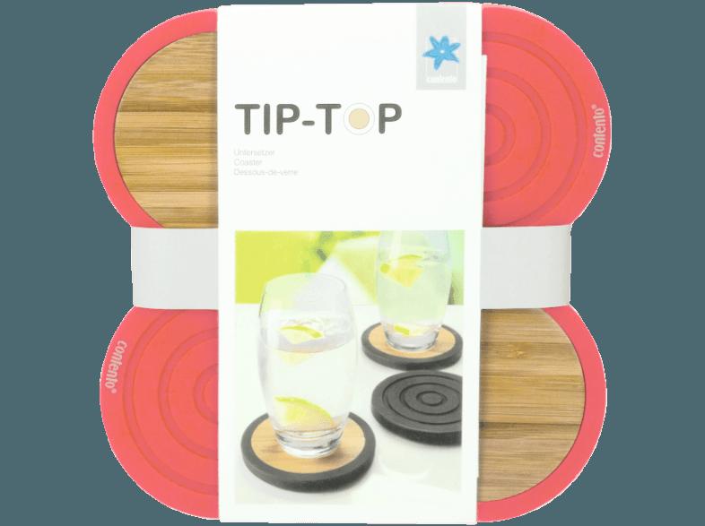 CONTENTO 655021 TipTop 4-tlg. Untersetzer
