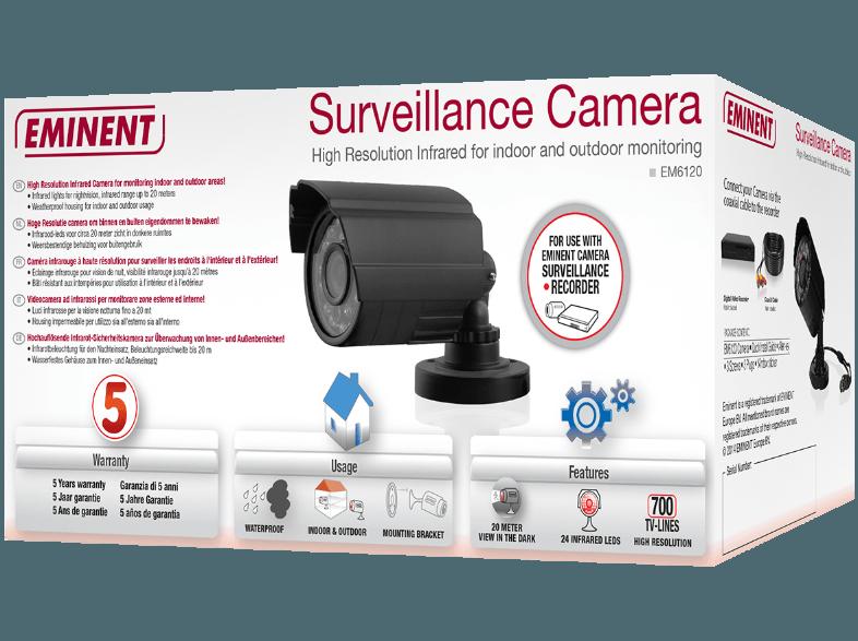 EMINENT EM6120 Infrarot-Überwachungskamera