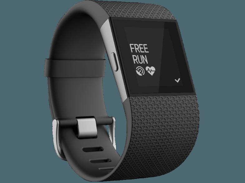 FITBIT Surge Large Schwarz (Smart Watch)