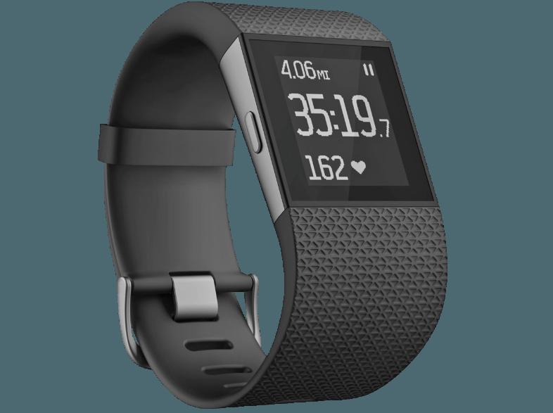 FITBIT Surge Large Schwarz (Smart Watch)