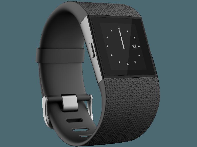 FITBIT Surge Large Schwarz (Smart Watch)