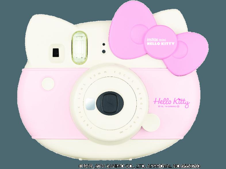 FUJIFILM 18555 Instax Mini Hello Kitty Sofortbildkamera Sofortbildkamera Weiß/Rosa