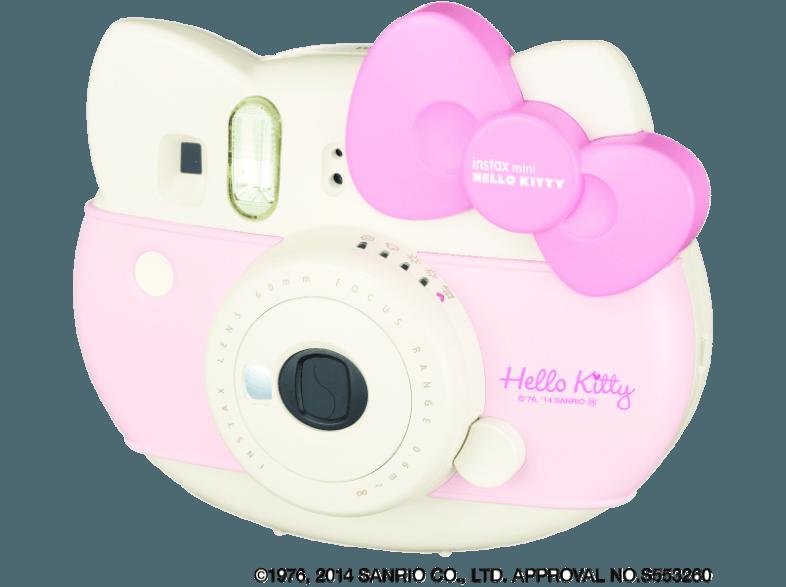 FUJIFILM 18555 Instax Mini Hello Kitty Sofortbildkamera Sofortbildkamera Weiß/Rosa