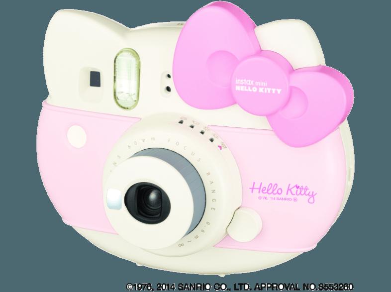 FUJIFILM 18555 Instax Mini Hello Kitty Sofortbildkamera Sofortbildkamera Weiß/Rosa