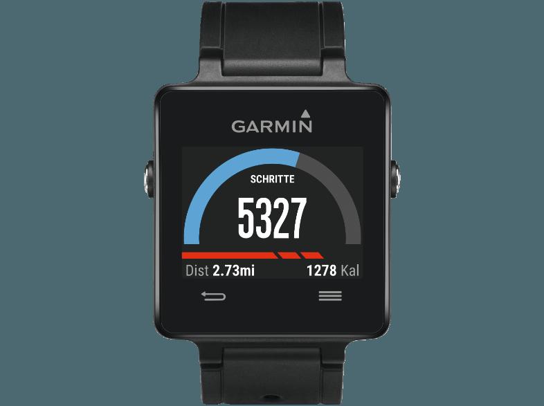 GARMIN vívoactive HRM-Bundle Schwarz (Smart Watch)