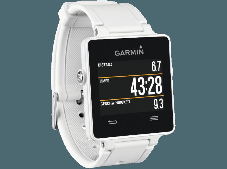 GARMIN vívoactive HRM-Bundle Weiß (Smart Watch)