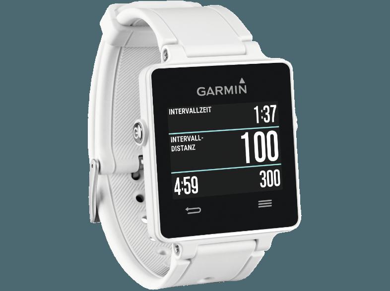 GARMIN vívoactive HRM-Bundle Weiß (Smart Watch)