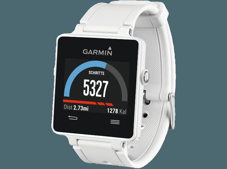 GARMIN vívoactive HRM-Bundle Weiß (Smart Watch)