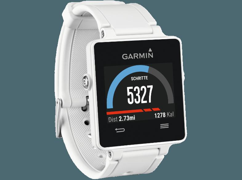 GARMIN vívoactive HRM-Bundle Weiß (Smart Watch)