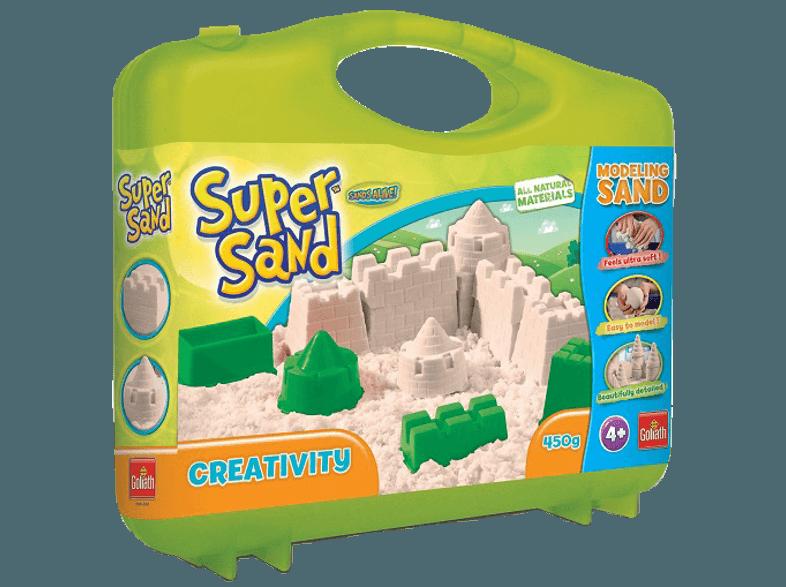 GOLIATH 83232 Super Sand Creativity Koffer Grün