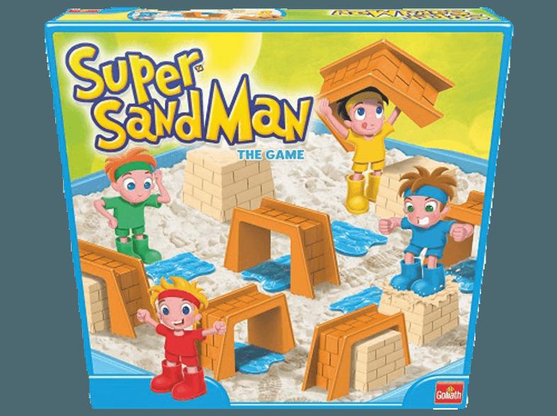 GOLIATH 83250 Super Sand Parcours Spiel Braun