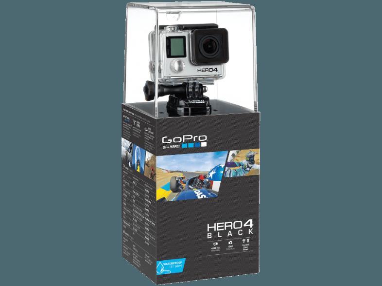 GOPRO Hero4 Black Motorsports Actioncam Schwarz (Wasserdicht bis: bis zu 40 m,  WLAN), GOPRO, Hero4, Black, Motorsports, Actioncam, Schwarz, Wasserdicht, bis:, bis, 40, m, WLAN,