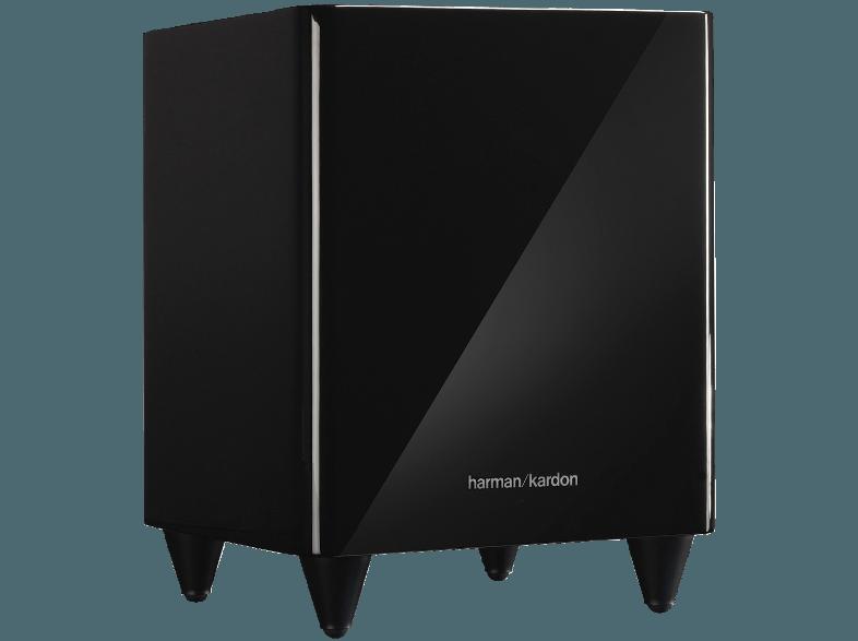 HARMAN KARDON BDS 480 2.1 Heimkino-System (2x Lautsprecher, 1x aktiver Subwoofer, Schwarz)