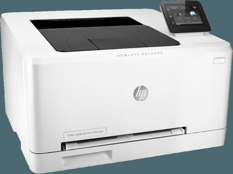 HP Color LaserJet Pro M252DW Laserdruck Drucker WLAN Standardmäßig integriertes Ethernet, 802.11 b/g/n. Wi-Fi fungiert sowohl als Zugriffspunkt (üb