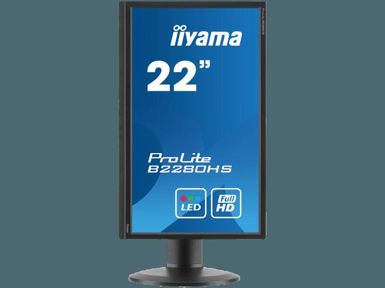 IIYAMA B 2280 HS-B1 21.5 Zoll Full-HD, IIYAMA, B, 2280, HS-B1, 21.5, Zoll, Full-HD