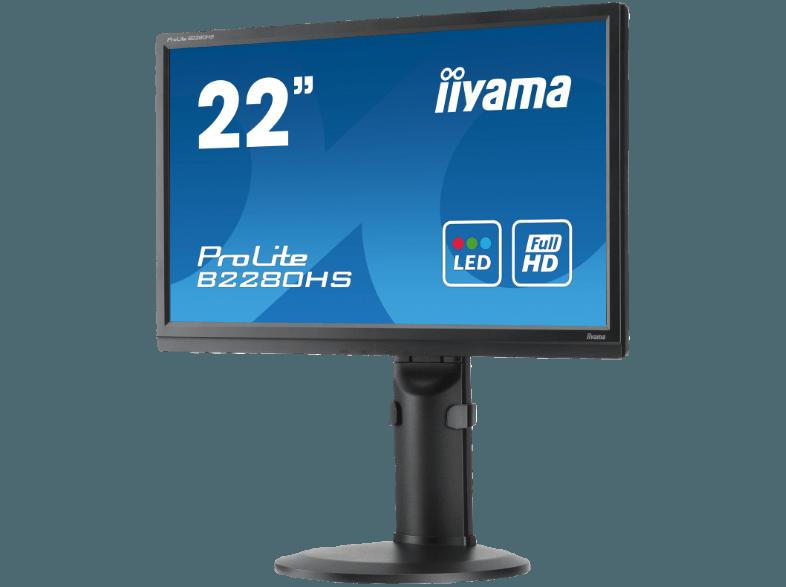 IIYAMA B 2280 HS-B1 21.5 Zoll Full-HD, IIYAMA, B, 2280, HS-B1, 21.5, Zoll, Full-HD