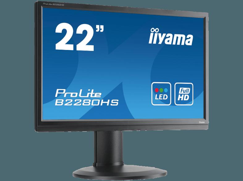 IIYAMA B2280HS-B1DP 21.5 Zoll Full-HD