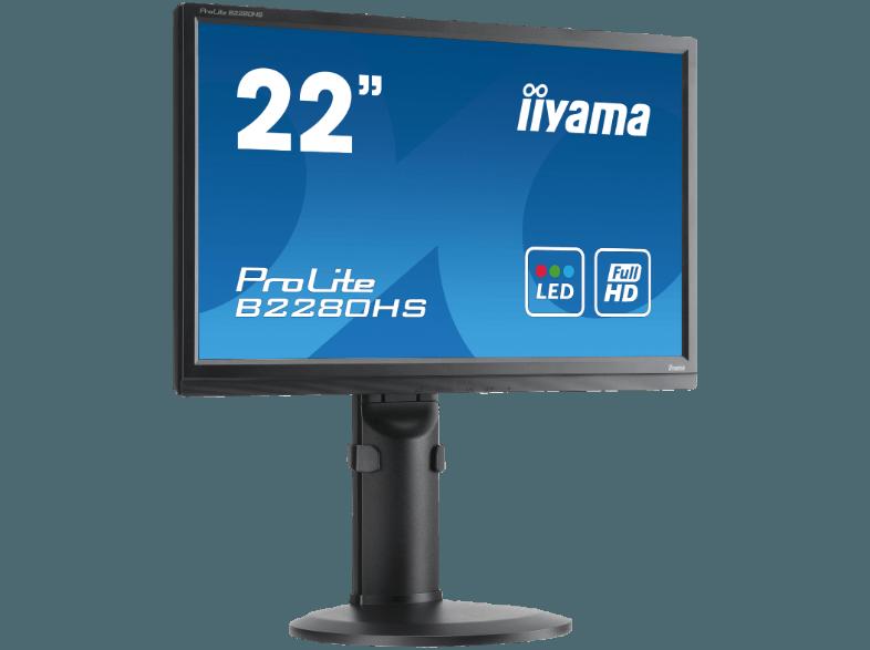 IIYAMA B2280HS-B1DP 21.5 Zoll Full-HD