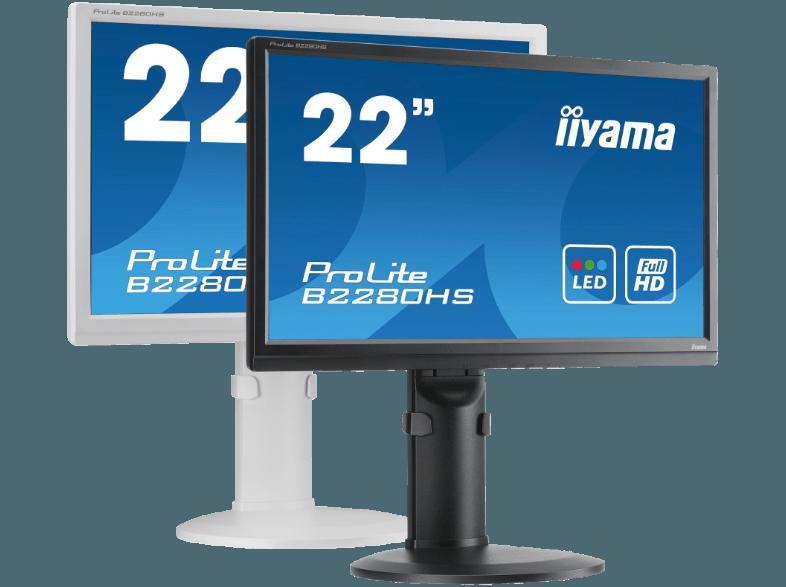 IIYAMA B2280HS-B1DP 21.5 Zoll Full-HD