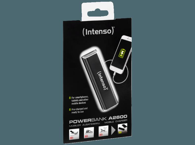 INTENSO 7322400 Powerbank  2.600 mAh Schwarz