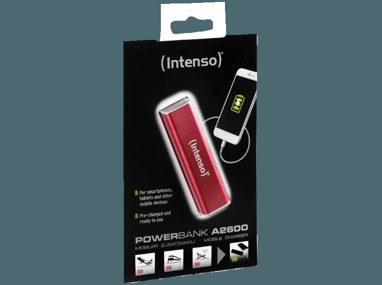 INTENSO 7322406 Poowerbank  2600 mAh Rot