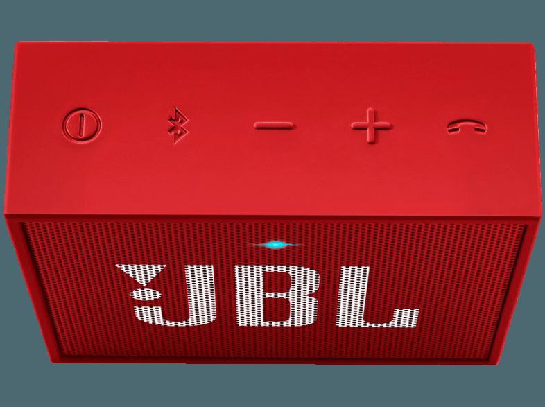 JBL GO Lautsprecher Rot, JBL, GO, Lautsprecher, Rot