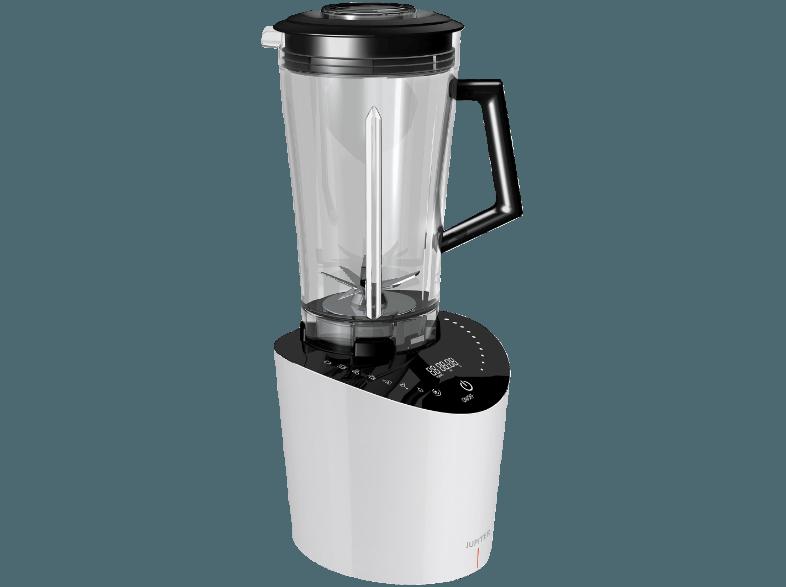 JUPITER 801100 Nutrimix Standmixer Schwarz/Weiß/Transparent (1470 Watt, 1.5 Liter)