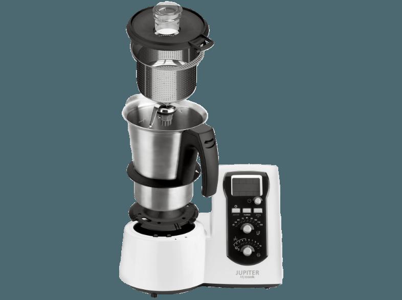 JUPITER 881100 MyCook MyCook Küchenmaschine Weiß 1600 Watt