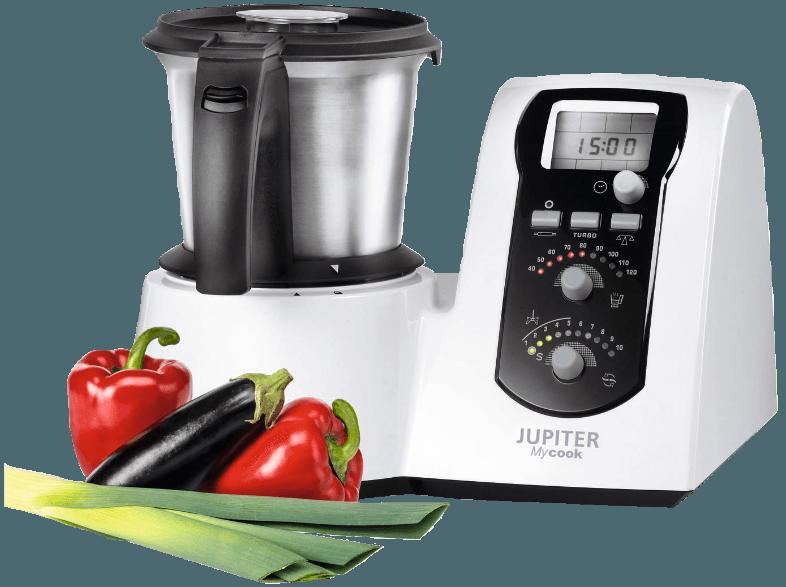 JUPITER 881100 MyCook MyCook Küchenmaschine Weiß 1600 Watt