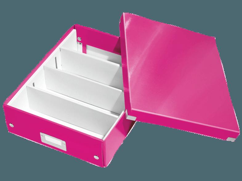 LEITZ 6058-00-23 CLICK&STORE Organisationsbox mittel Aufbewahrungsbox