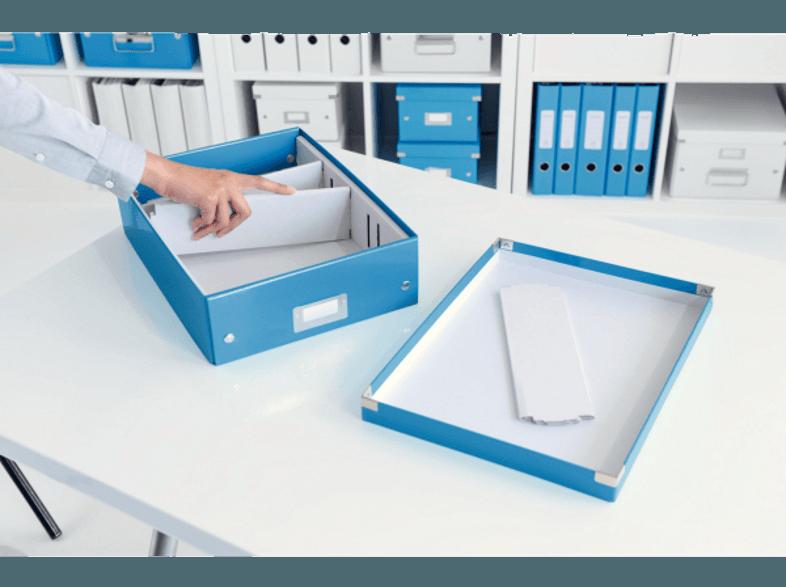 LEITZ 6058-00-36 CLICK&STORE Organisationsbox mittel Aufbewahrungsbox