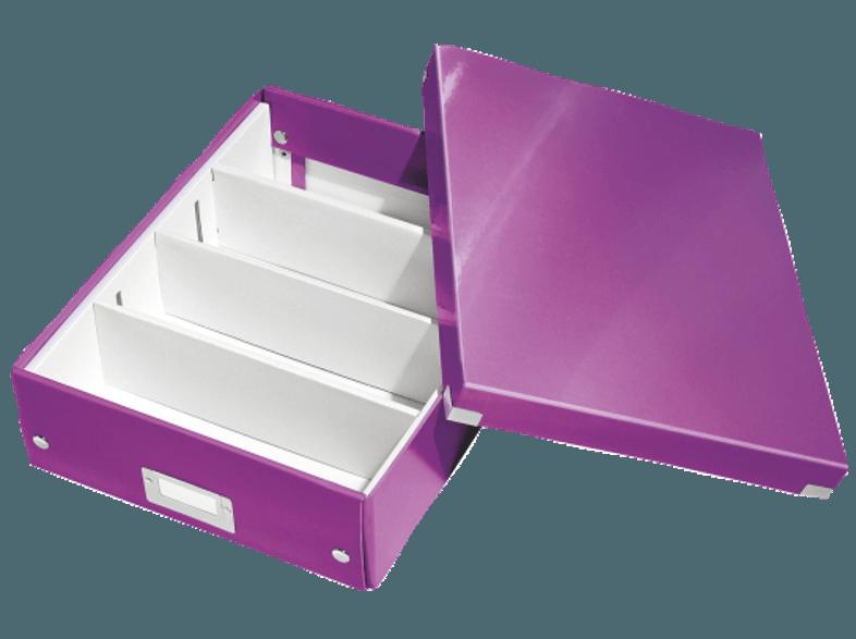 LEITZ 6058-00-62 CLICK&STORE Organisationsbox mittel Aufbewahrungsbox