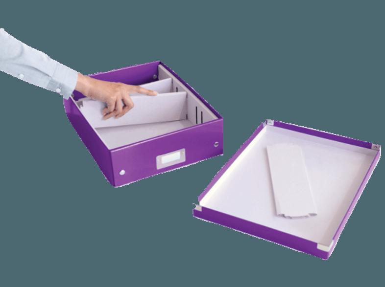 LEITZ 6058-00-62 CLICK&STORE Organisationsbox mittel Aufbewahrungsbox