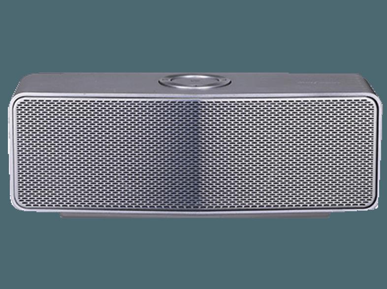 LG NA9350 - Wi-Fi Lautsprecher (App-steuerbar, Bluetooth, W-LAN Schnittstelle, Silber)