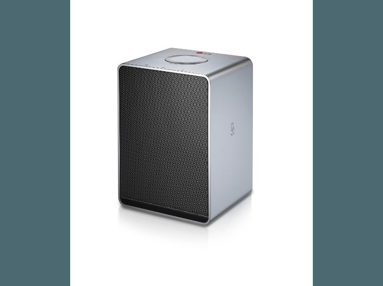 LG NP9340 - Wireless Lautsprecher (App-steuerbar, Bluetooth, Metallsilber), LG, NP9340, Wireless, Lautsprecher, App-steuerbar, Bluetooth, Metallsilber,