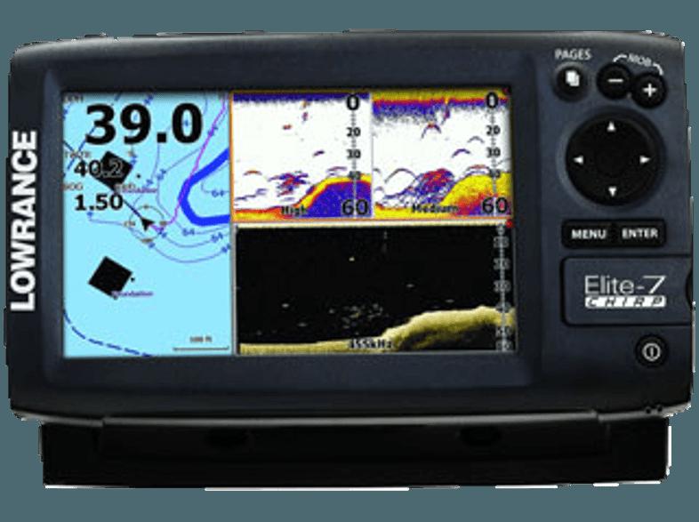 LOWRANCE 000-11665-007 LOWRANCE ELITE-7 CHIRP Wassersport, Fischen, Angeln