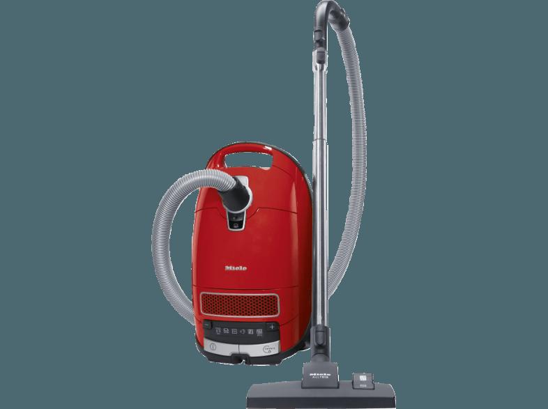 MIELE Complete C3 EcoLine (Staubsauger, AirClean Filter, Motorschutzfilter, A, Rot)