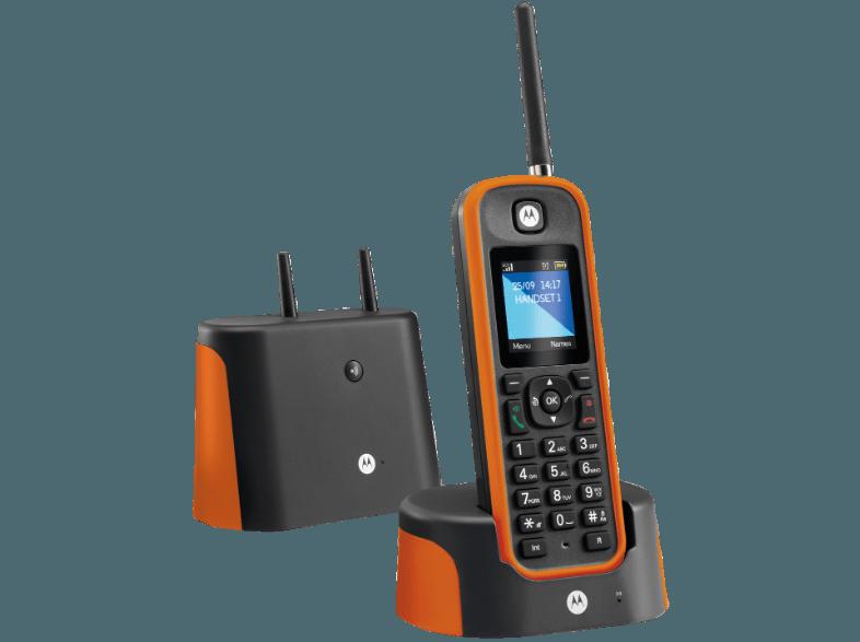 MOTOROLA O 211 Schnurloses DECT Outdoor Telefon mit Anrufbeantworter