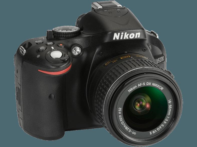 NIKON D5200    Objektiv 18-55 mm f/22-36 (24.1 Megapixel, CMOS), NIKON, D5200, , Objektiv, 18-55, mm, f/22-36, 24.1, Megapixel, CMOS,