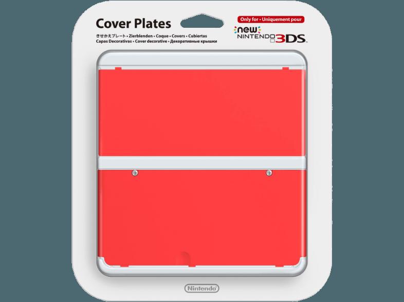 NINTENDO New Nintendo 3DS Zierblende 018 (Rot)