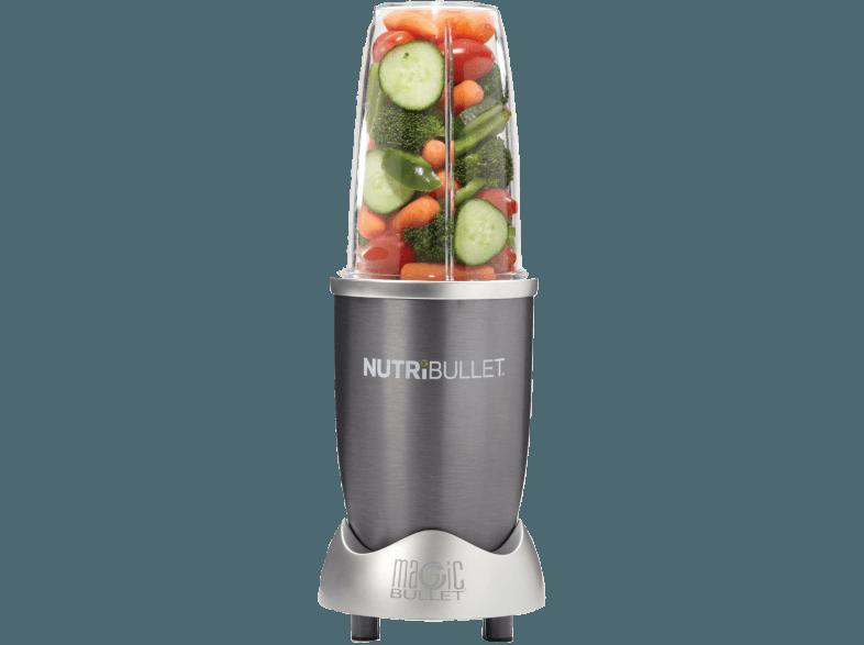 NUTRIBULLET Basis Starting Kit Standmixer Grau (600 Watt, 0.7 Liter)